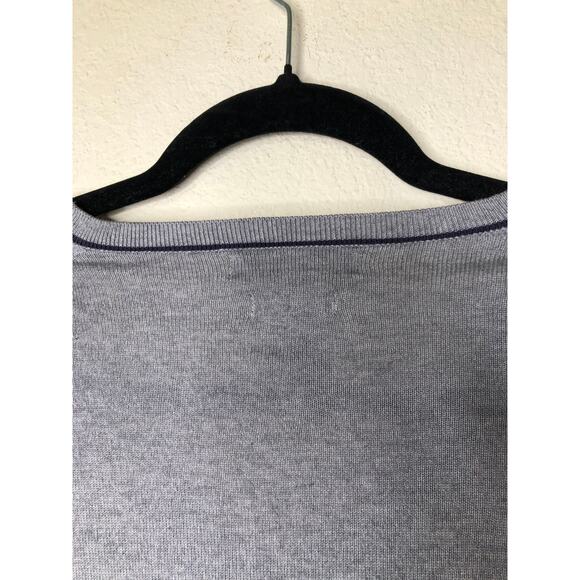 Banana Republic Gray V-Neck Sweater - Picture 9 of 9